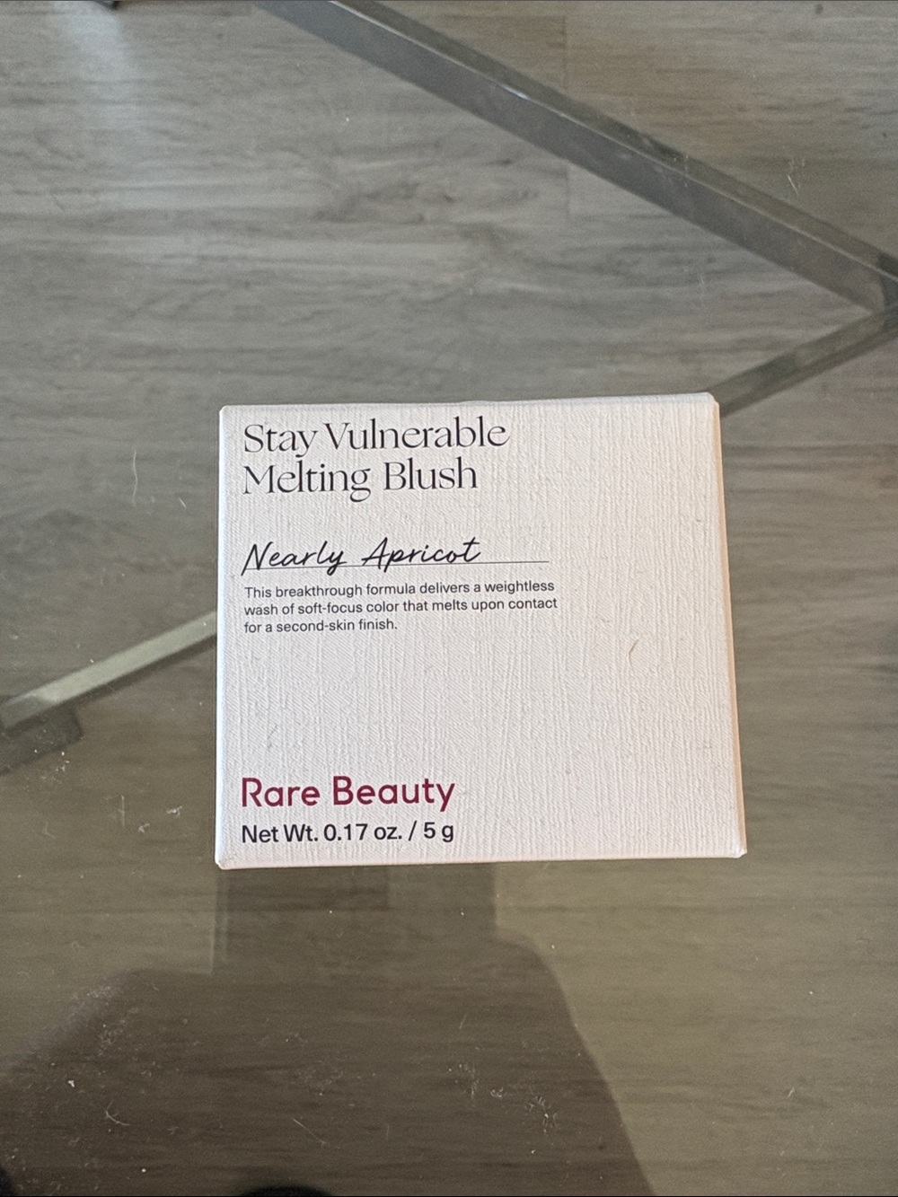 Rare Beauty Melting Blush — Nearly Apricot (Cream Apricot)
